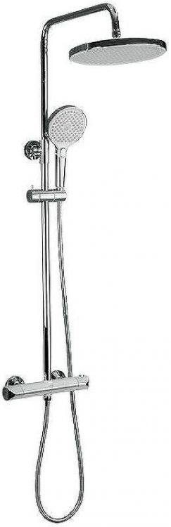 Душевая система Gappo G03-8 G2403-48 с термостатом Белая Хром Душевая система Gappo G03-8 G2403-48 с термостатом Белая Хром