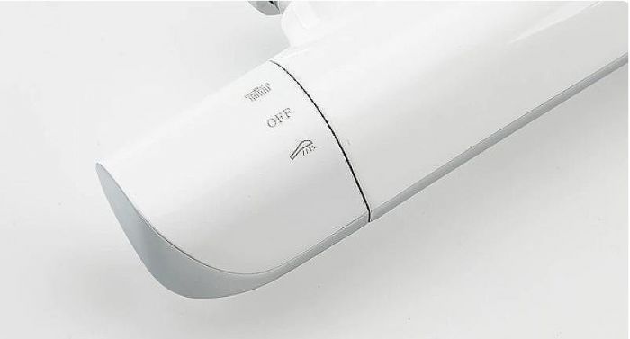 Душевая система Gappo G03-8 G2403-48 с термостатом Белая Хром