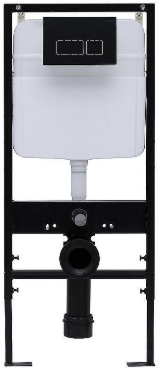 Клавиша смыва Logan Space 297680 Черная матовая