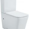 Унитаз компакт Aquatek Либра New AQ1263N-00 Белый с бачком и сиденьем Микролифт