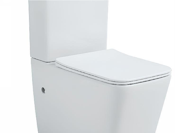 Унитаз компакт Aquatek Либра New AQ1263N-00 Белый с бачком и сиденьем Микролифт
