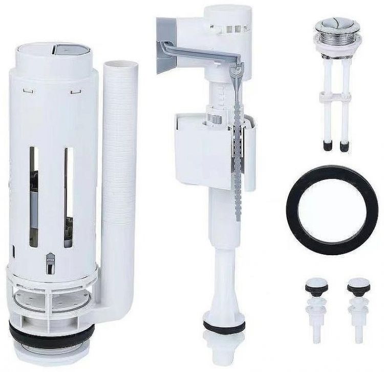 Унитаз компакт Aquatek Либра New AQ1263N-00 Белый с бачком и сиденьем Микролифт