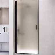 Душевая дверь RGW Leipzig LE-003-B 80 351200308-24 профиль Черный стекло матовое