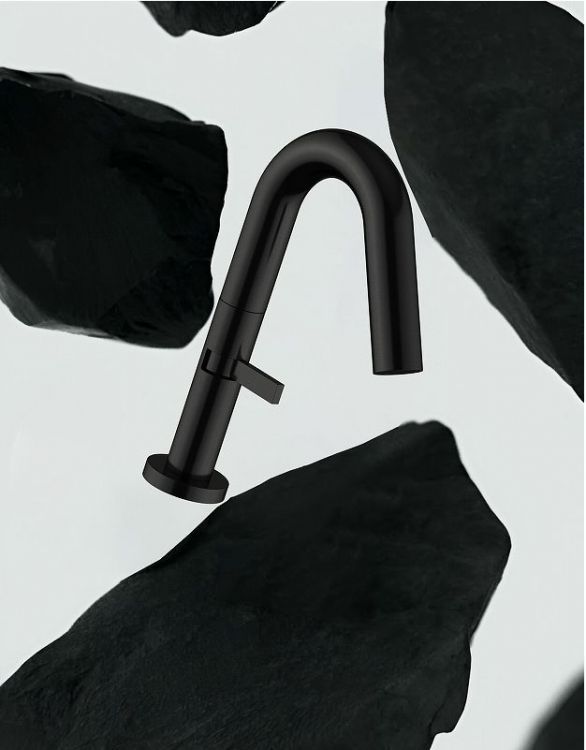 Смеситель для раковины Knotlor Elixir SS-30/BL цвет Черный матовый Смеситель для раковины Knotlor Elixir SS-30/BL цвет Черный матовый
