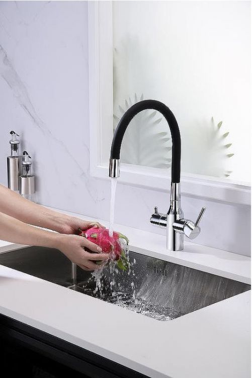 Смеситель для кухни Paulmark Salix Sa213419-CR Хром