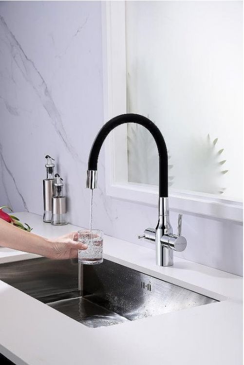 Смеситель для кухни Paulmark Salix Sa213419-CR Хром