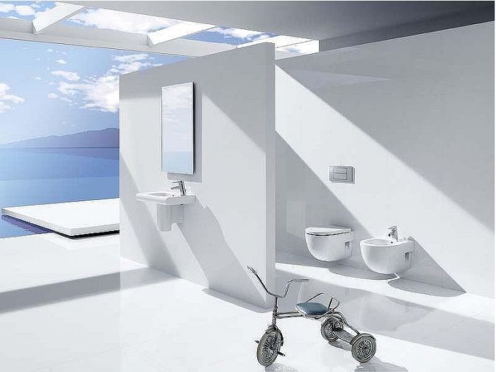 Комплект унитаза с инсталляцией Roca Meridian 7893104110 с сиденьем Микролифт и клавишей смыва Хром