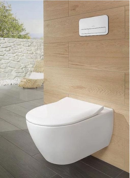 Унитаз Villeroy&Boch Subway 2.0 5614R001 подвесной без сиденья