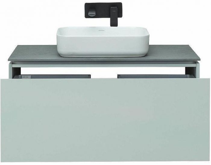 Тумба под раковину Allen Brau Infinity 100 1.21004.PWM подвесная Папирус матовый