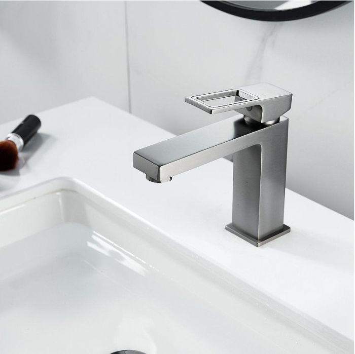 Смеситель для раковины Raffine F0196T цвет Оружейная сталь