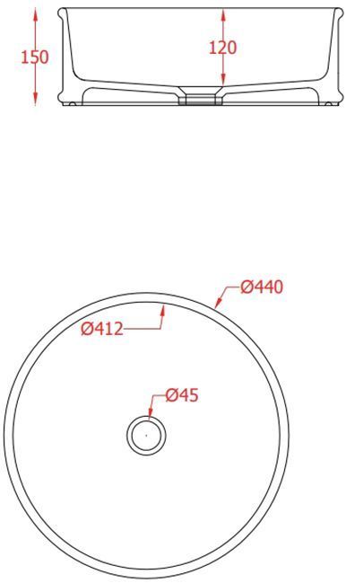 Раковина ARTCERAM ATELIER ATL001 41 00 Раковина ARTCERAM ATELIER ATL001 41 00
