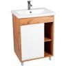 Тумба под раковину VIANT Бостон 70 VBOS70CO-T1ST Белая Дуб Вотан Тумба под раковину VIANT Бостон 70 VBOS70CO-T1ST Белая Дуб Вотан