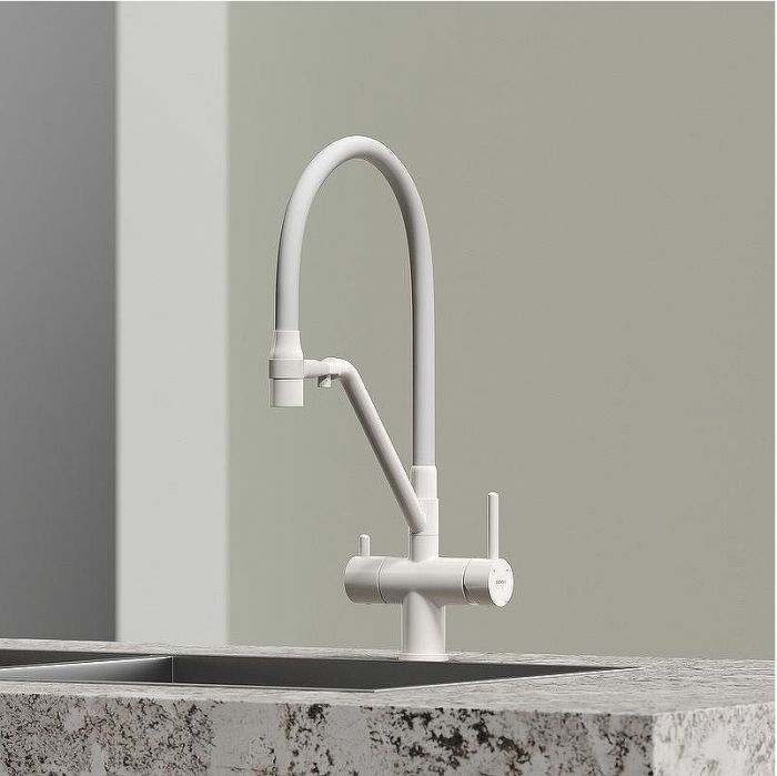 Смеситель для кухни Sancos Dora SC4003MW Белый матовый Белый