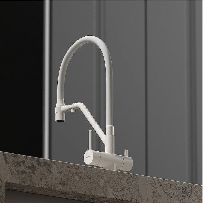 Смеситель для кухни Sancos Dora SC4003MW Белый матовый Белый