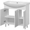 Тумба с раковиной Misty Изео 85 УТ000015764 Белая