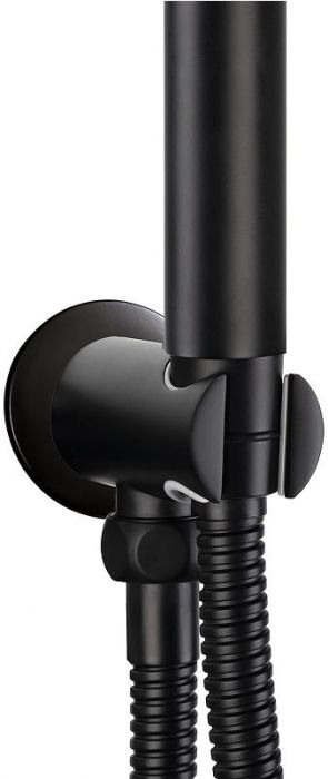 Душевая система FILARETE Roun FL1024BL цвет Черный матовый