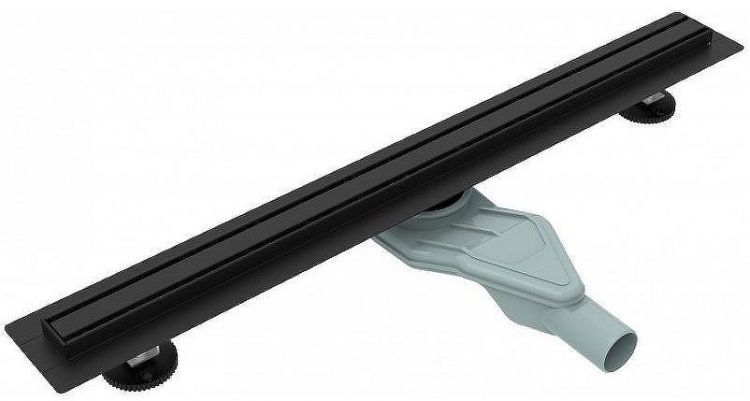 Душевой лоток Esbano Slim 60 S-SIDE-60MB ESTRSLMSIDE60MB с Черной матовой решеткой