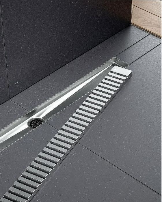 Душевой лоток Timo Drain System 80 DS230108/01 с решеткой Сатин