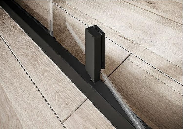 Душевой уголок Ravak Nexty NSKK3-90 90x90 3O677300Z1 профиль Черный стекло Transparent