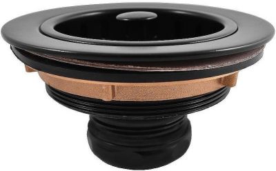 Донный клапан Rav Slezak MD0819CMAT Черный матовый