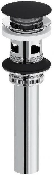 Донный клапан Damixa Option 210610300 click-clack Черный матовый