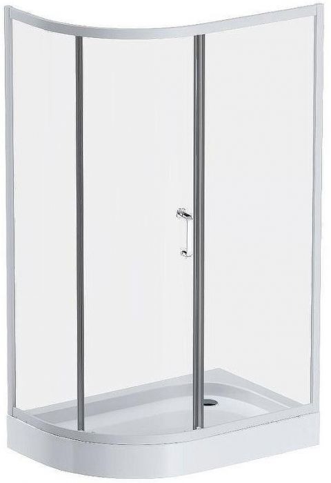 Душевой уголок AM.PM Like Solo Slide 120x80 W83UG-302U120MT профиль Хром матовый стекло прозрачное