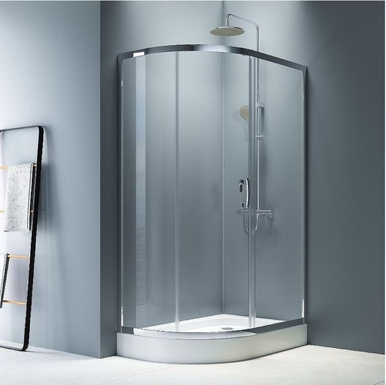 Душевой уголок AM.PM Like Solo Slide 120x80 W83UG-302U120MT профиль Хром матовый стекло прозрачное