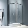 Душевой уголок AM.PM Like Solo Slide 120x80 W83UG-302U120MT профиль Хром матовый стекло прозрачное