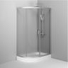 Душевой уголок AM.PM Like Solo Slide 120x80 W83UG-302U120MT профиль Хром матовый стекло прозрачное