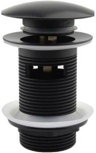 Донный клапан Laguraty X0001 click-clack Черный матовый