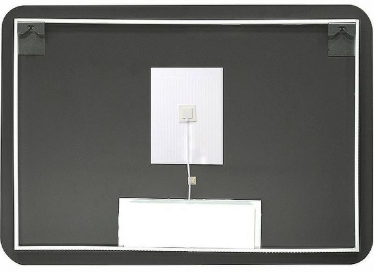 Зеркало Континент Burzhe 1000х700 ЗЛП2290 с подсветкой с сенсорным выключателем с подогревом