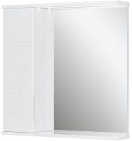 Зеркало со шкафом Volna Joli 70 L zsJOLI70.L-01 с подсветкой Белое