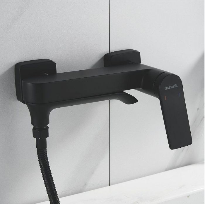 Смеситель для ванны Shevanik S4102H цвет Черный