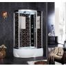 Душевая кабина Niagara Lux 7712BR хром, черный