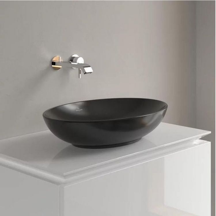 Раковина-чаша Villeroy&Boch Loop & Friends 56 4A4701R7 цвет Pure Black