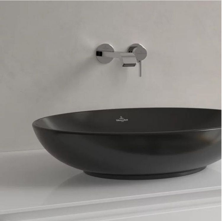 Раковина-чаша Villeroy&Boch Loop & Friends 56 4A4701R7 цвет Pure Black