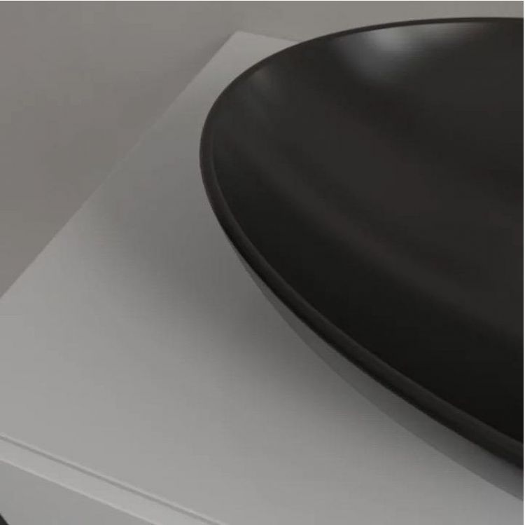 Раковина-чаша Villeroy&Boch Loop & Friends 56 4A4701R7 цвет Pure Black