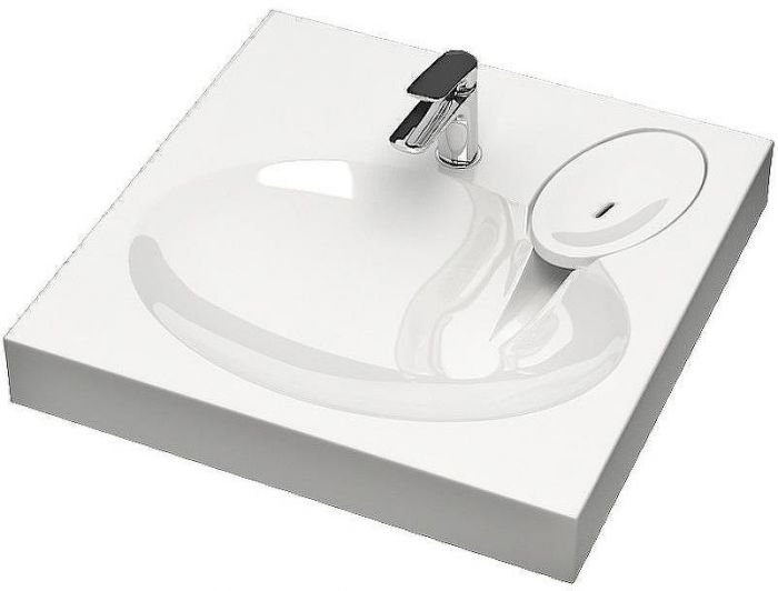 Раковина Maretti Eleganza 59 EN13SM31-844 на стиральную машину Белая