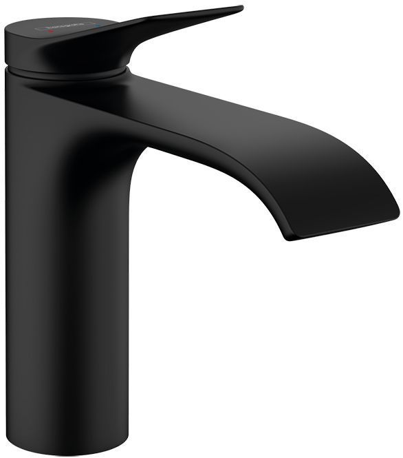 Hansgrohe Vivenis Смеситель для раковины, на 1 отв., с донным клапаном, цвет: черный матовый