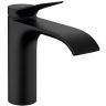 Hansgrohe Vivenis Смеситель для раковины, на 1 отв., с донным клапаном, цвет: черный матовый