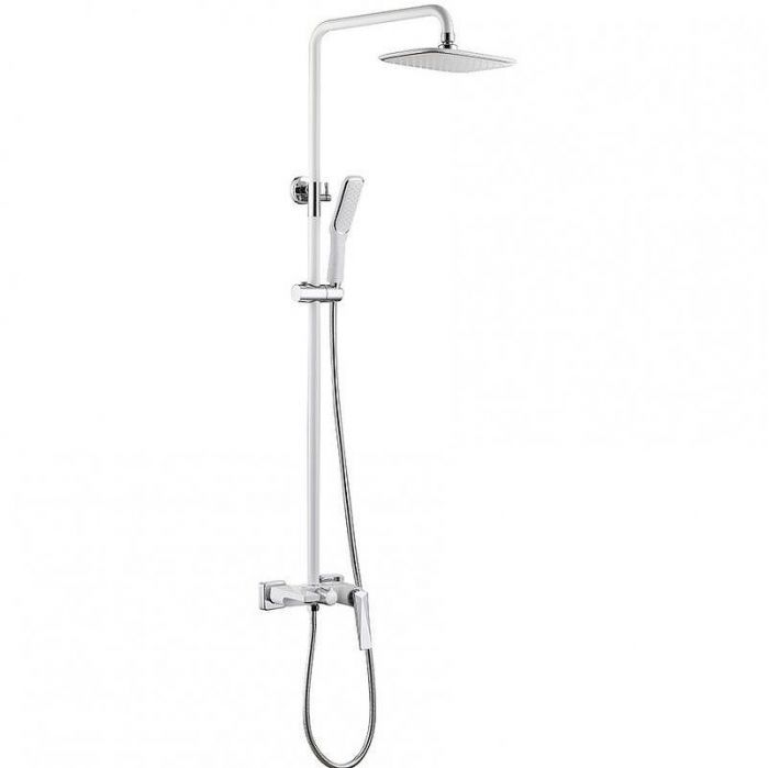 Душевая система Boheme Venturo 378-W Белый Хром