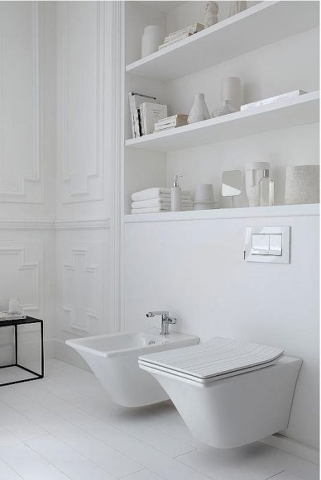 Биде Jacob Delafon Grands Boulevards EMH0002-00 подвесное Белое