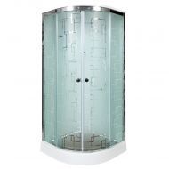 Душевая кабина Deto ЕМ 1590 с гидромассажем и электрикой 90x90x220