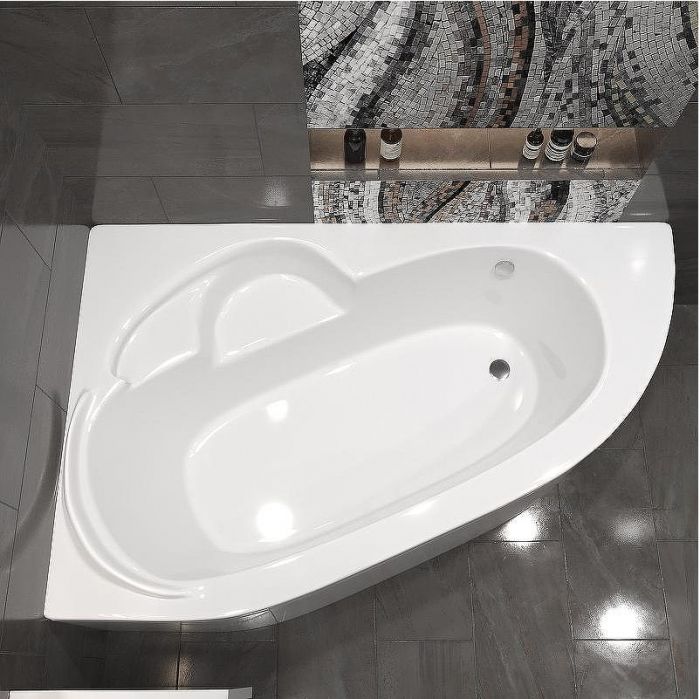 Акриловая ванна Corpa Nera Siena 150x100 R CN05003WHR без гидромассажа