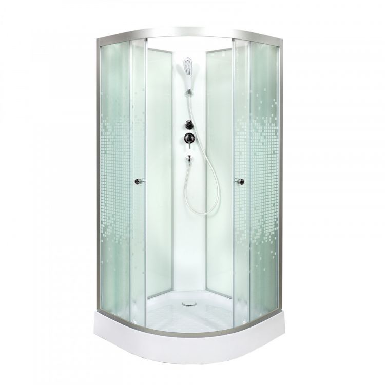 Душевая кабина Deto L 908 N без крыши 80x80x200 Душевая кабина Deto L 908 N без крыши 80x80x200