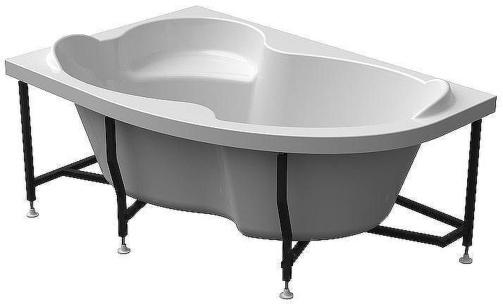 Акриловая ванна Radomir Vannesa Ирма 149х96 L 2-75-2-1-0-216 с гидромассажем Классик Хром