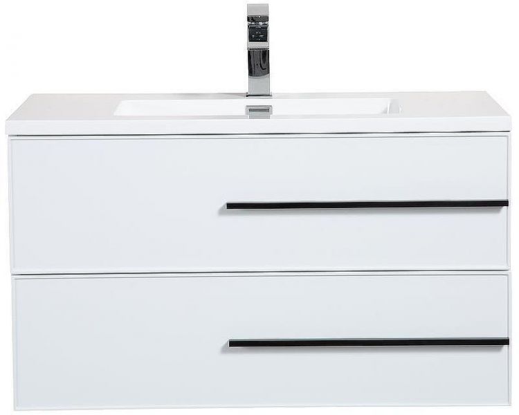 Тумба с раковиной Parly Spa Bella 60 Bella60 10138 подвесная Белая глянцевая Тумба с раковиной Parly Spa Bella 60 Bella60 10138 подвесная Белая глянцевая