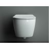 Подвесной унитаз CERAMICANOVA PEARL (безободковый) CN8001