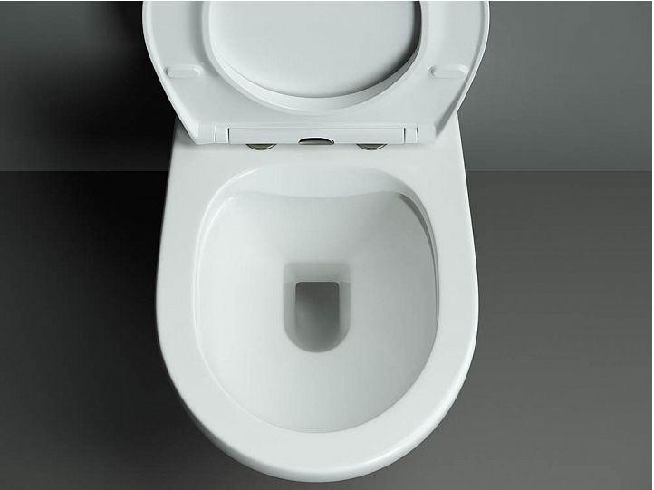 Подвесной унитаз CERAMICANOVA PEARL (безободковый) CN8001