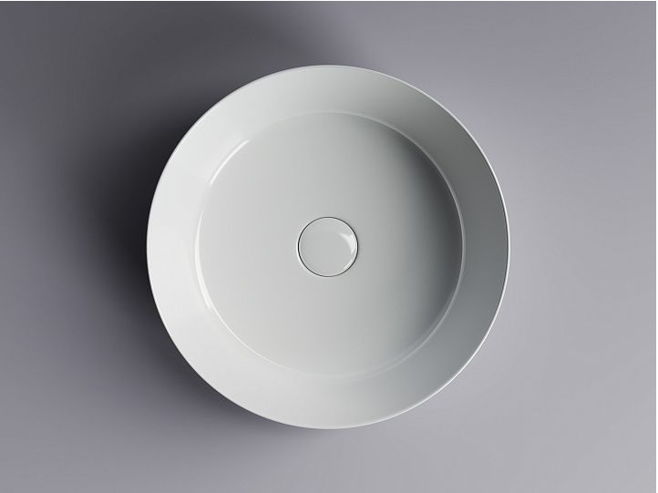 Умывальник CERAMICANOVA Element чаша накладная круглая 390 мм CN6022